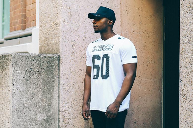 Majestic Athletic Raiders Abris Jersey Tee's