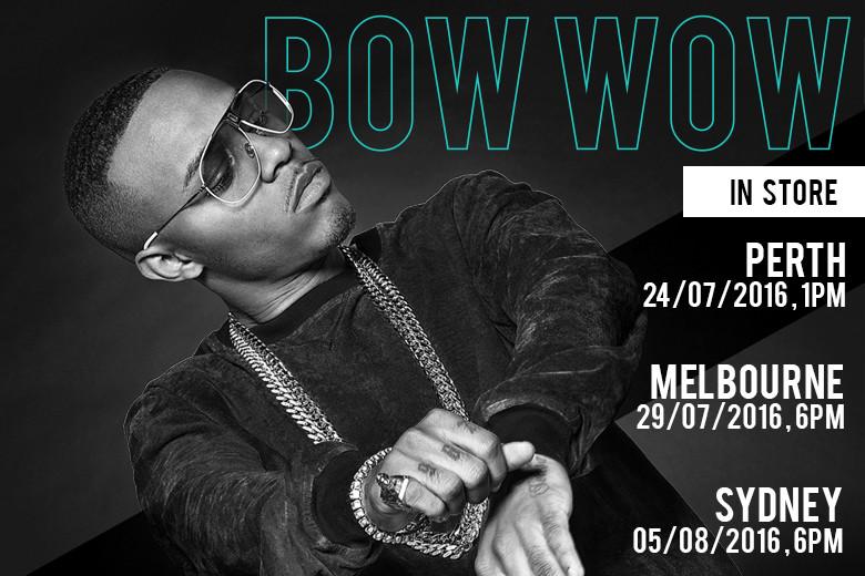 Bow Wow Hits Culture Kings In Australia