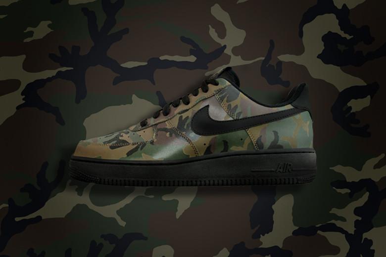 Nike Air Force 1 Low Top '07 LV8 Camo