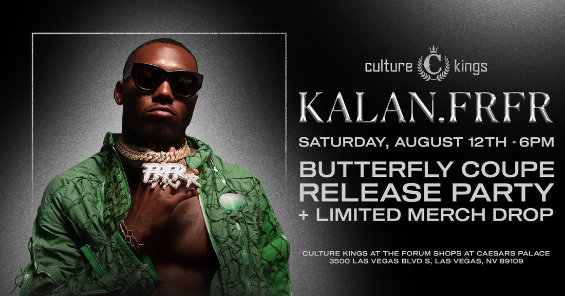 Kalan FrFr Stops By Culture Kings Las Vegas!
