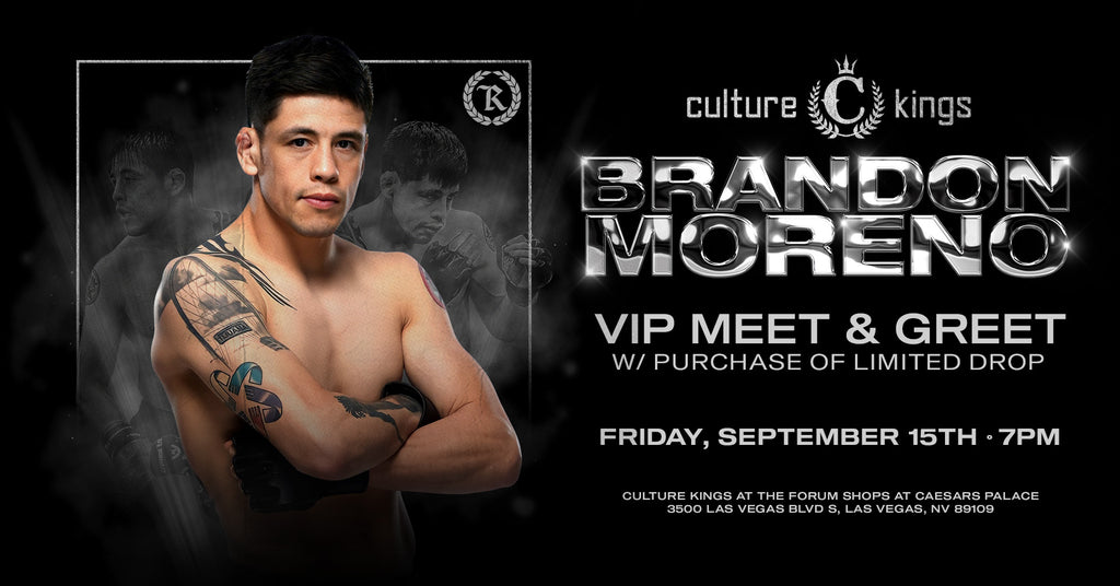 Brandon Moreno Takes Over Culture Kings Las Vegas!