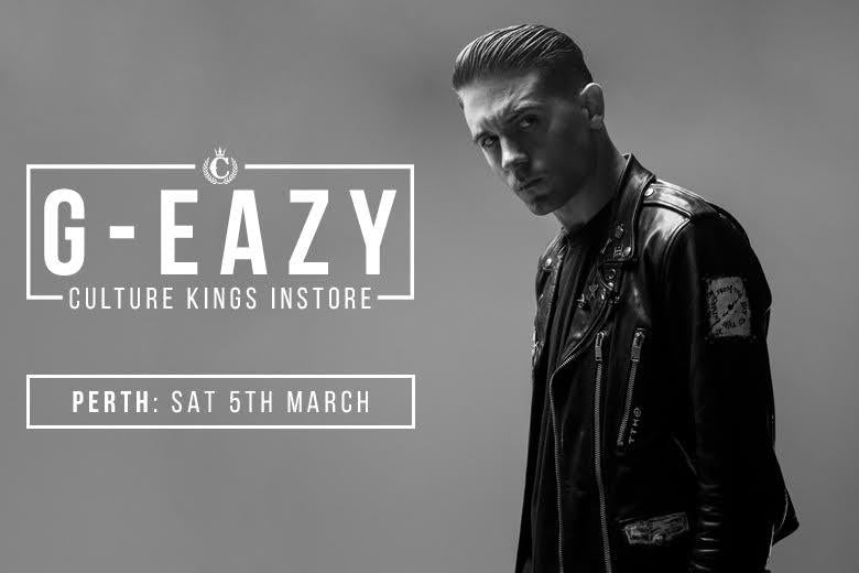 G-Eazy Set To Hit Culture Kings