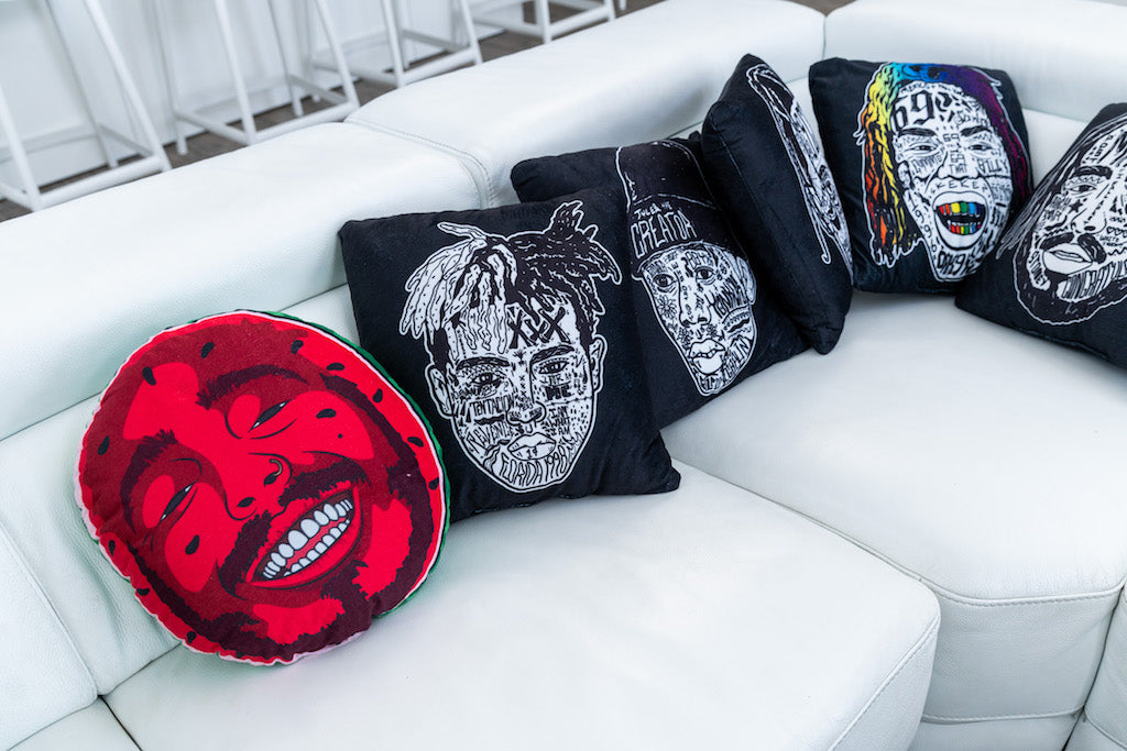 Cop Some Goat Crew Music Cushions