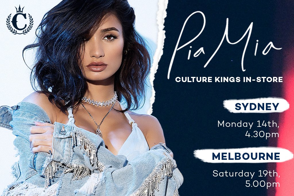 Pia Mia Is Doing It Again At Culture Kings