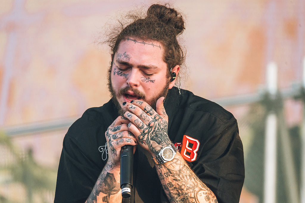 Post Malone Says He Got Those Face Tattoos To Piss His Mother Off