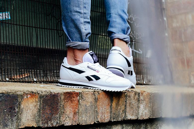 Reebok CL Leather Ripple Low White