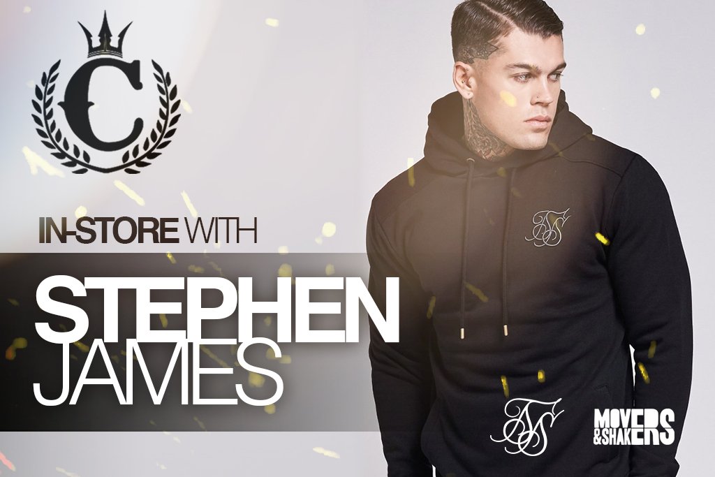 Stephen James Is Bringing The Heat To Culture Kings!