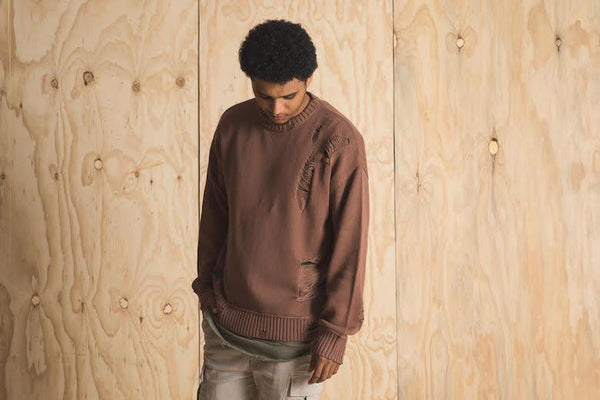 Saint Morta Nail The Distressed Sweater