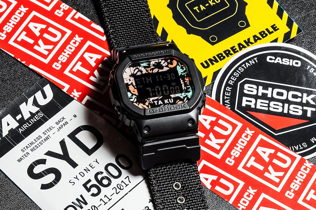 G-Shock Teams Up With Ta-Ku For Upcoming Release
