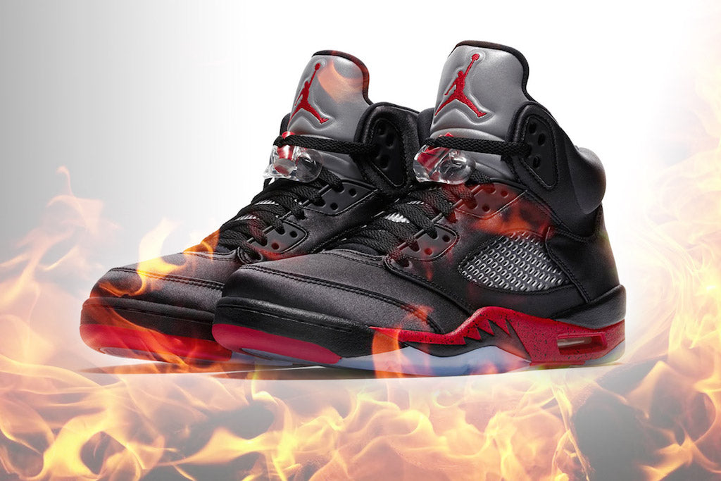 Get Ready For Air Jordan 5 Retro In 'Black Satin'