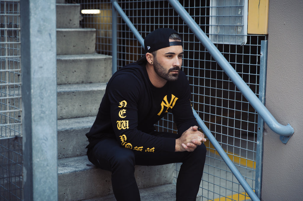 Majestic Athletic Has Dropped An EXCLUSIVE Yellow/Black Tee Range
