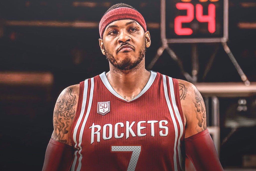 Carmelo Anthony Officially Signs With The Houston Rockets