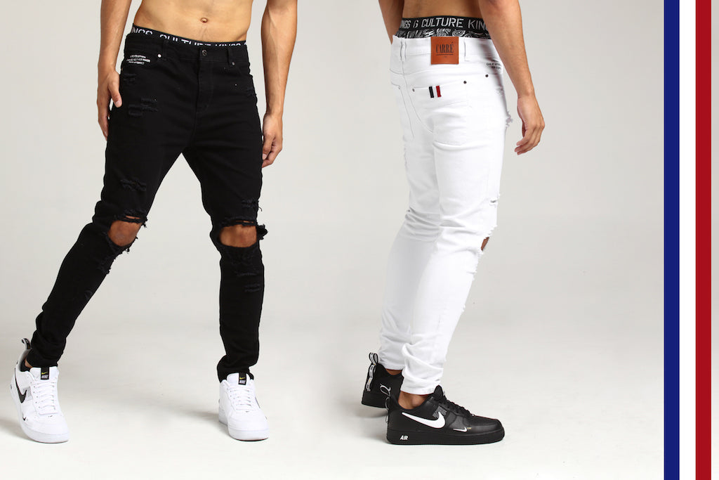 Carré Has The Game On Lock With Endommage Jeans