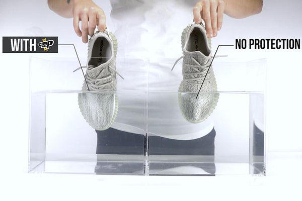 Yeezy Moonrock With Crep Protection And Without