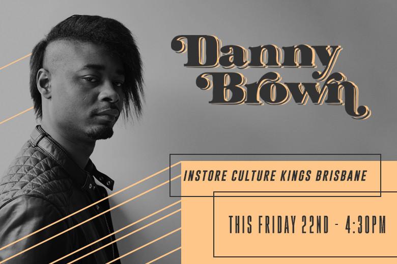 Danny Brown hitting Culture Kings