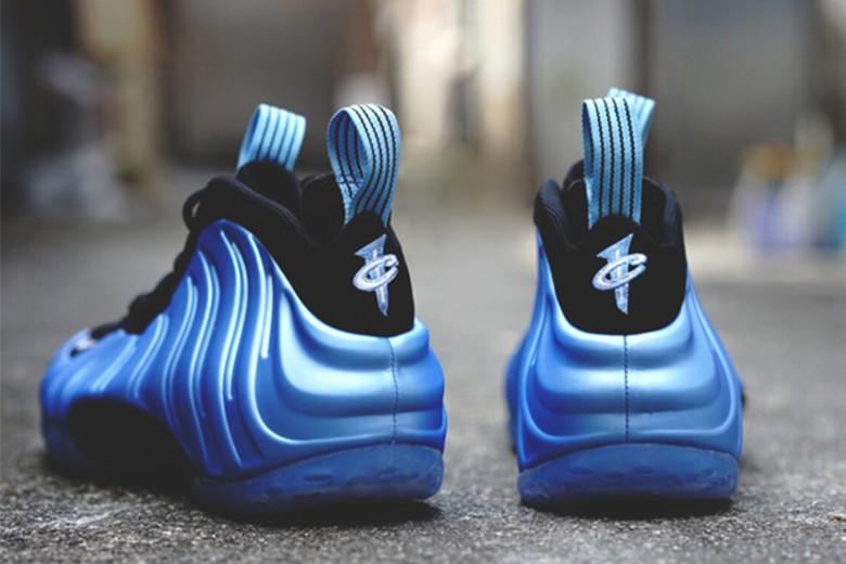 university blue foamposite