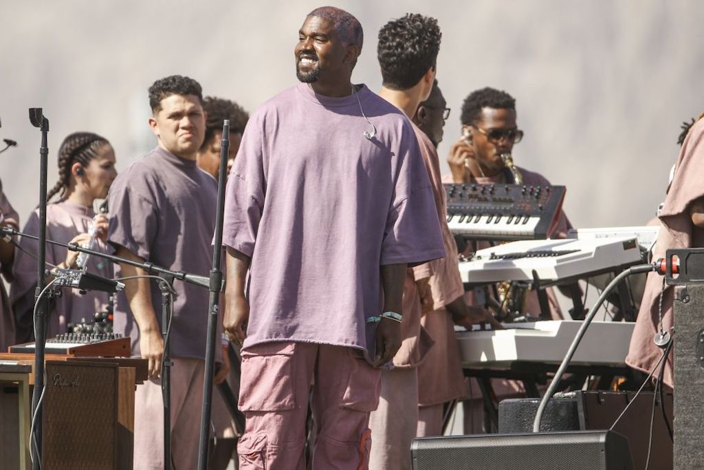 WATCH NOW: Kanye's Sunday Service At Coachella