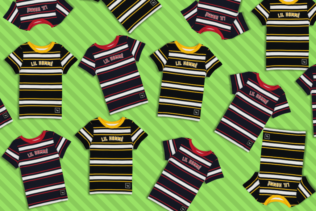 Get Your Little One On Trend With Striped Lil Hommé Tees