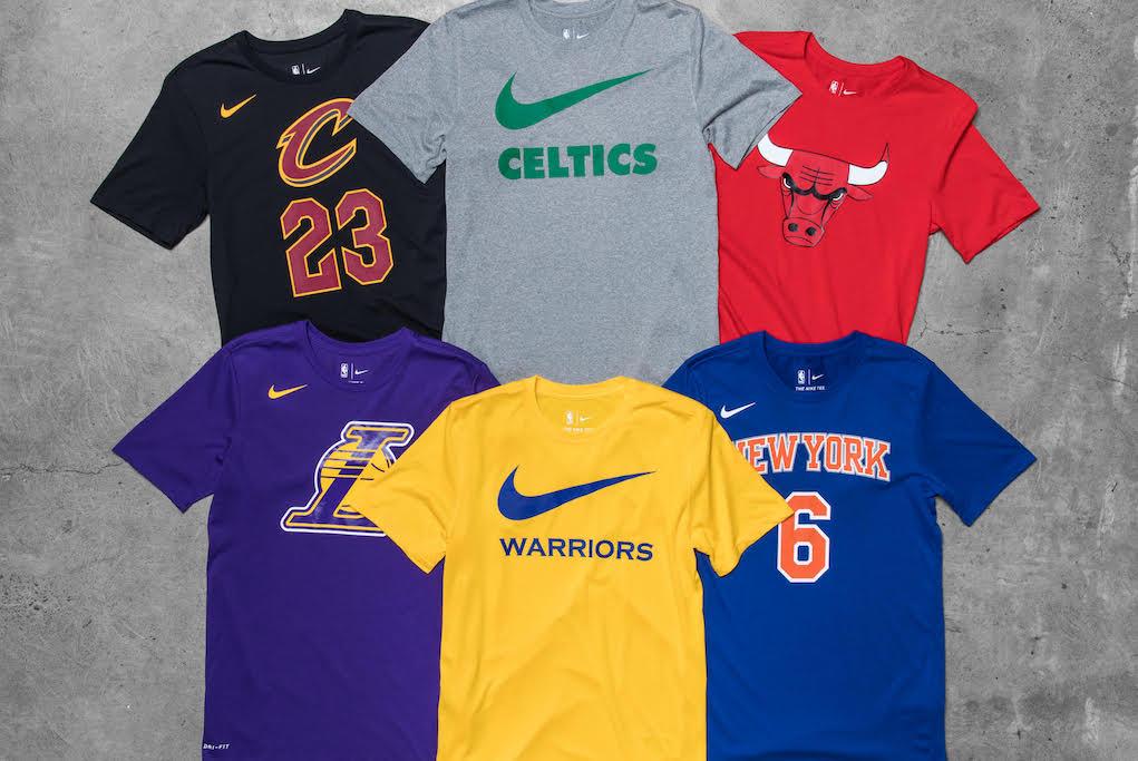 Where There's NBA Jerseys There's NBA Tees
