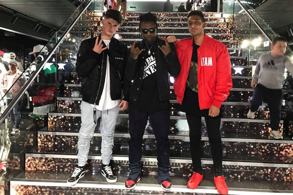 UnoTheActivitst Gets Stage-Ready At Culture Kings Melbourne