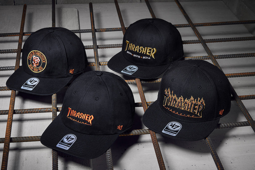 THRASHER X 47' BRAND X MLB COLLAB IS COMING