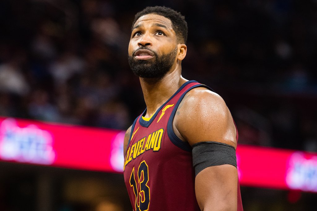 Tristan Thompson Leaves Interview After Bring Asked A "Tough" Question