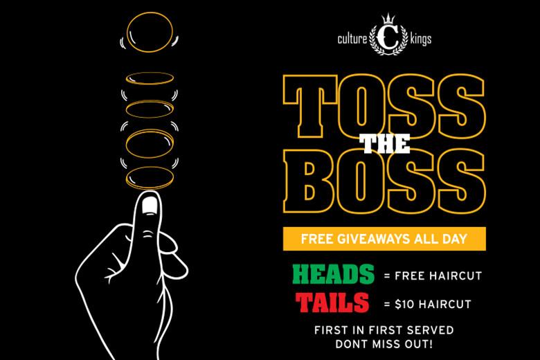 Toss The Boss Hits Culture Kings Perth Today