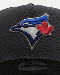 New Era Toronto Blue Jays 'Stealth 2.0' 9FORTY A-Frame Snapback Graphite