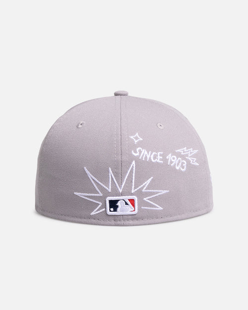 New Era New York Yankees 'MLB Scribble' 59FIFTY Fitted Grey