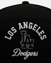 New Era Los Angeles Dodgers 'Script' 9FIFTY Snapback Black