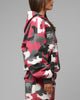 Loiter X WWE Dudley Boyz Camo Zip Jacket Red Camo