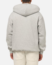 Vouseti Varsity Zip Hoodie Grey Marle
