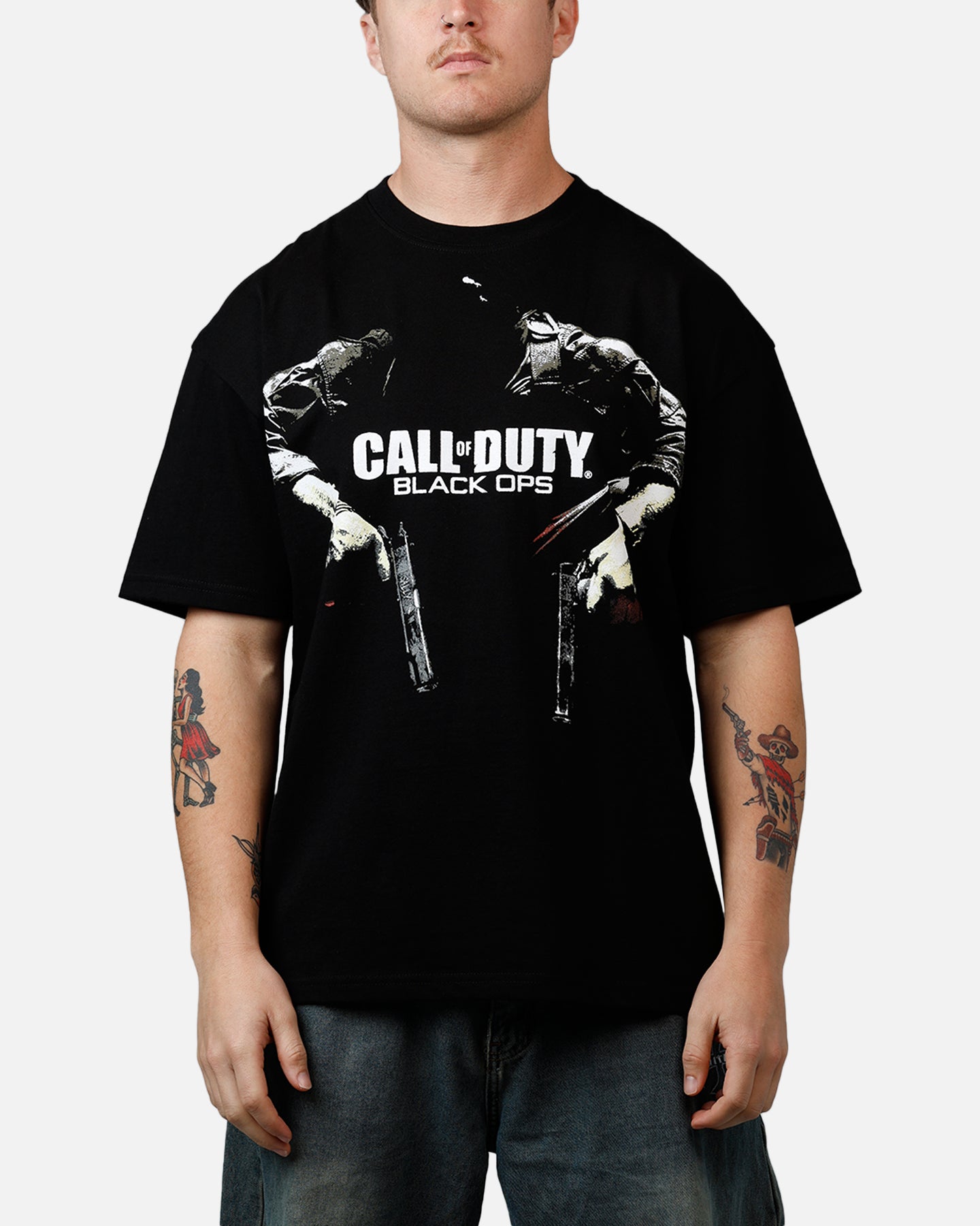 73Studio X Call Of Duty Black Ops Mason T-Shirt Black | Culture