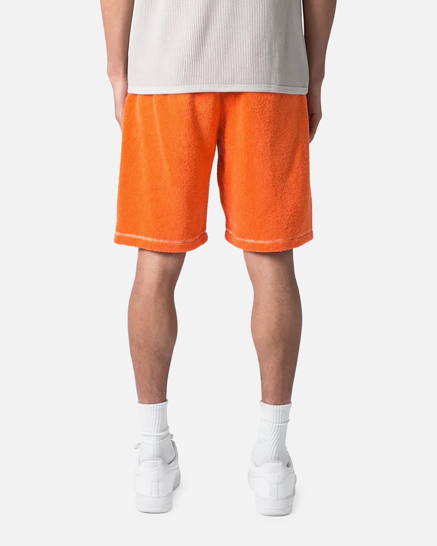 MNML Terry Cloth Shorts Orange | Culture Kings US