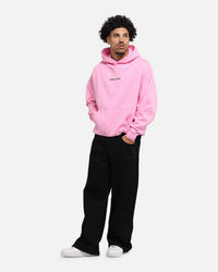Saint Morta Lover Club Boxy Hoodie Pink