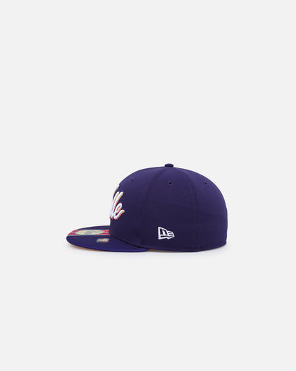 New Era Phoenix Suns 'NBA CE Headwear Collection' 59FIFTY Fitted Dark Purple