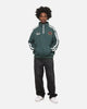 Carre Footie 1/4 Zip Crewneck Green/Off White
