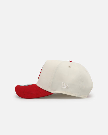 New Era Los Angeles Angels 'Team Color Visor' 9FORTY A-Frame Snapback Chrome