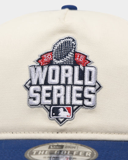 New Era Kansas City Royals '2010's World Series Through The Decades' 2015 World Series Golfer Snapback Chrome White