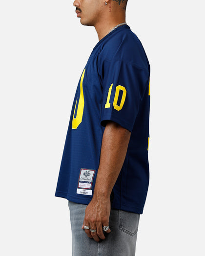 Mitchell & Ness University Of Michigan Wolverines Tom Brady #10 1999 Home Jersey Navy