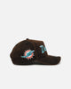New Era Miami Dolphins 'Black Washed Official Team Color' 9FORTY A-Frame Snapback Washed Black