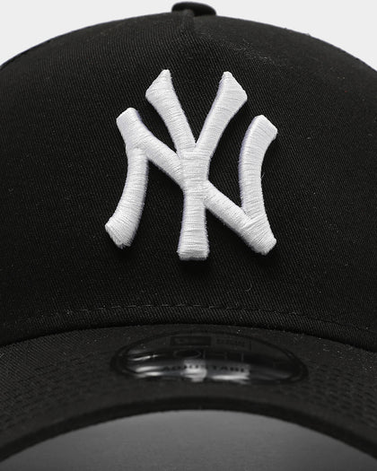New Era New York Yankees 9FORTY A-Frame Trucker Black