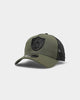 New Era Las Vegas Raiders 9FORTY A-Frame Trucker Snapback Olive/Black
