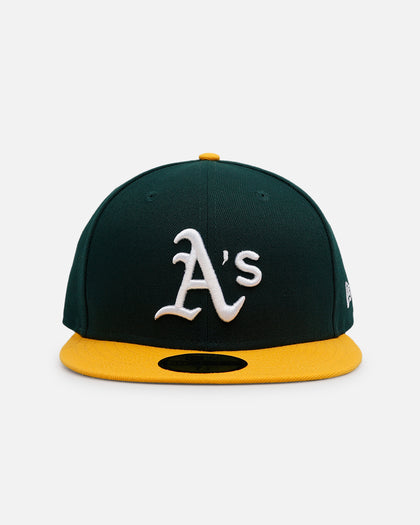 New Era Oakland Athletics 'Core Fitteds' 59FIFTY Fitted Green/Yellow/OTC