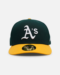 New Era Oakland Athletics 'Core Fitteds' 59FIFTY Fitted Green/Yellow/OTC