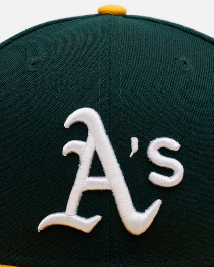 New Era Oakland Athletics 'Core Fitteds' 59FIFTY Fitted Green/Yellow/OTC