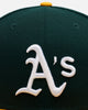 New Era Oakland Athletics 'Core Fitteds' 59FIFTY Fitted Green/Yellow/OTC