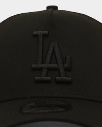 New Era Los Angeles Dodgers 9FORTY A-Frame Snapback Black/Black