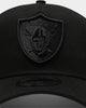 New Era Las Vegas Raiders 9FORTY A-Frame Trucker Snapback Black/Black