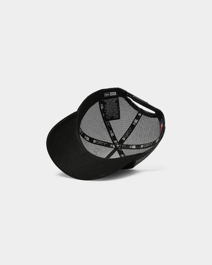 New Era Las Vegas Raiders 9FORTY A-Frame Trucker Snapback Black/Black